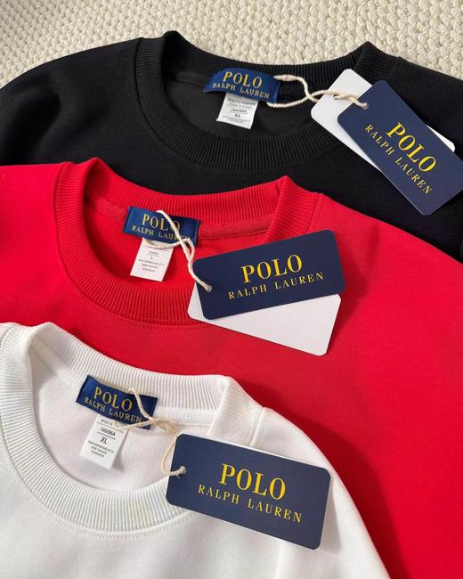 F020236早春新年红系列刺绣落肩宽松款圆领卫衣 商品图8