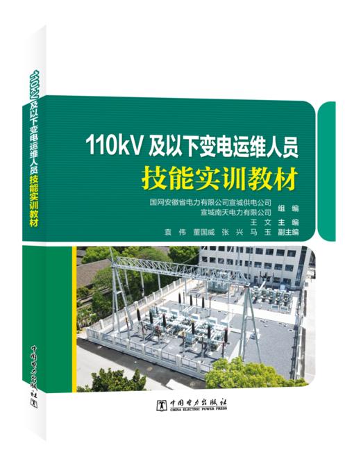 110kV及以下变电运维人员技能实训教材 商品图0
