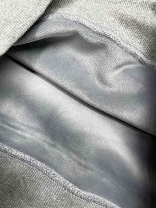 F020210秋冬加绒款硅胶印花logo圆领卫衣男款 商品图5