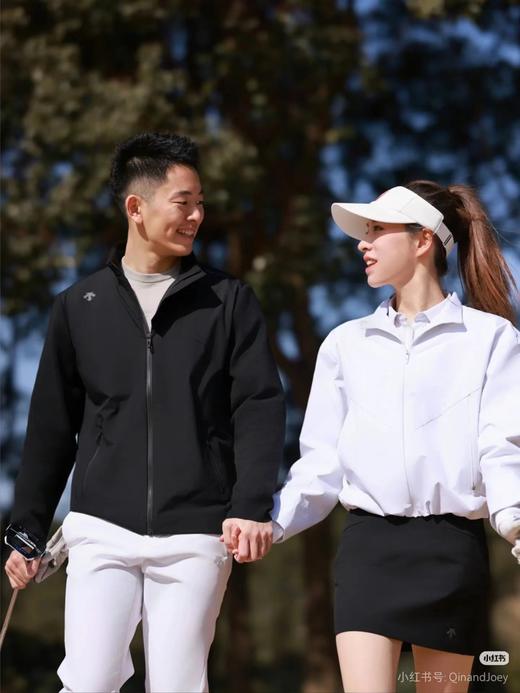 F020239春款户外休闲高尔夫加绒防水软壳立领外套 商品图6