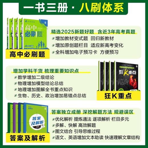 2026版高中必刷必修第三册人教版教狂k重点高中同步练习 商品图2