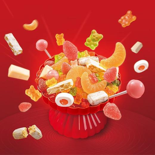 【年货好礼❗徐福记新年糖桶装】甄选品质原料制作，多口味混合糖果喜糖年货零食，国潮宴会爆桶，马年货中秋送礼领导长辈自己年春节常备L-d 商品图9