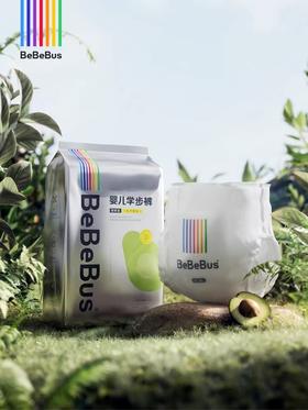 【2包】bebebus正品乳木果润2.0纸尿裤尿不湿训练裤柔软透气拉拉裤新生儿