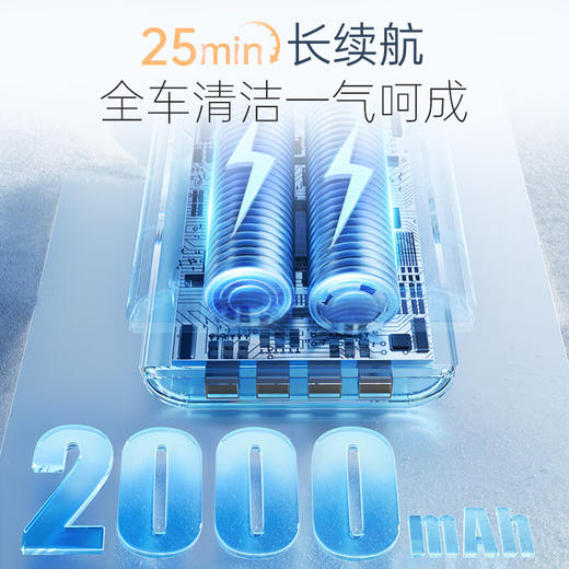 摩飞电器车载家用吸尘器强力大吸力手持无线吸尘器吸吹一体车家两用MR3937 白色 商品图6