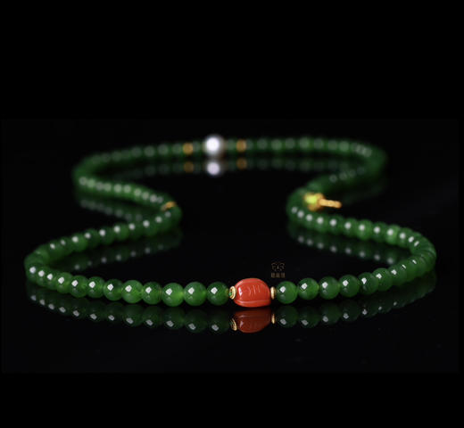 【转山转水】转经筒碧玉长串BY2505018 商品图0