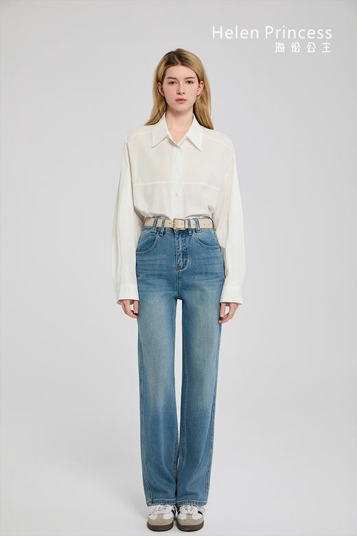 简约休闲棉质衬衫 商品图6