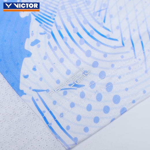 VICTOR威克多羽毛球服透气轻薄速干短袖比赛训练短袖T-60015 商品图3
