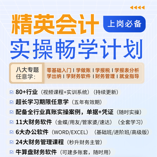 精英会计实操畅学班