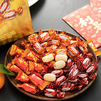 嘉顿（Garden）什锦糖300g 草莓椰子巧克力味儿童水果糖果 满月 婚庆喜糖伴手礼 /休闲食品 /糖果 /硬糖 商品图4