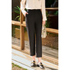万能烟管裤 小个子适穿 米思阳2026春季新款通勤显瘦小个子休闲女裤西装裤5805 商品缩略图2