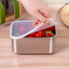 6943819173753 乐扣乐扣Lock&Lock 多容量简易盖子不锈钢本色露营保鲜盒食品收纳盒【1000ml】 商品缩略图1