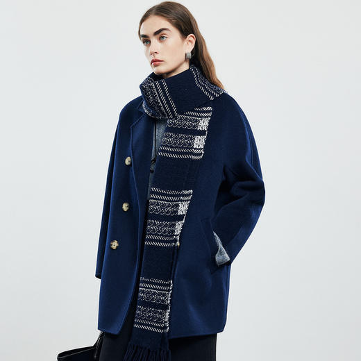 PALUOPO/PL 100%山羊绒围巾/ET2F8391R/约重110g 配饰 商品图8