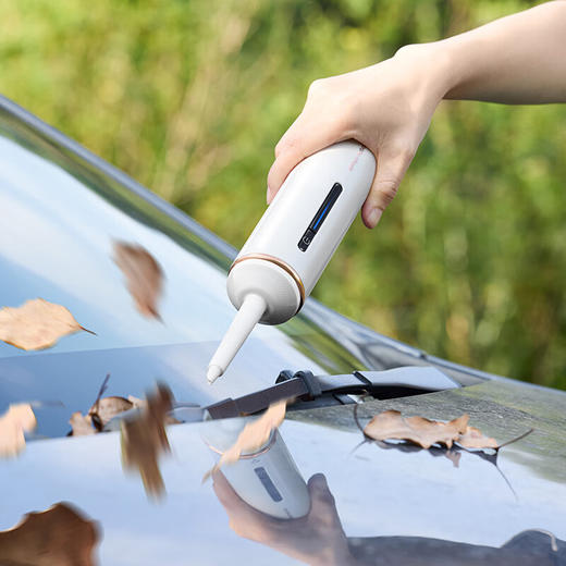 摩飞电器车载家用吸尘器强力大吸力手持无线吸尘器吸吹一体车家两用MR3937 白色 商品图4