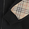 BURBERRY 巴宝莉 男士格纹拉链抽绳连帽卫衣 黑色 8119052 A1189 商品缩略图3