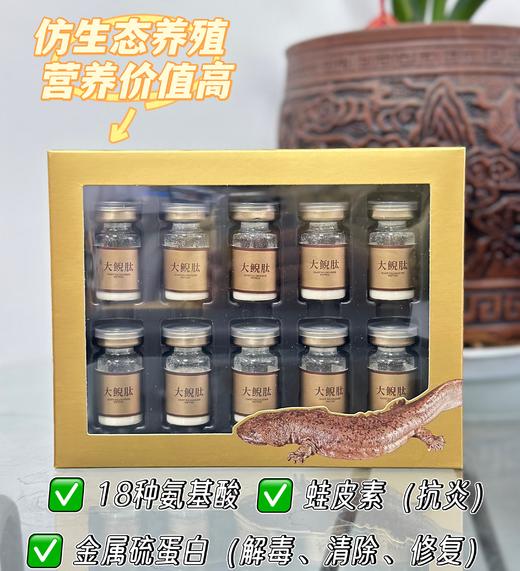 ⁵清仓299元/4盒【大鲵肽礼盒】18种氨基酸+蛙皮素 6瓶/盒 YY05-QTT-AXK 商品图1