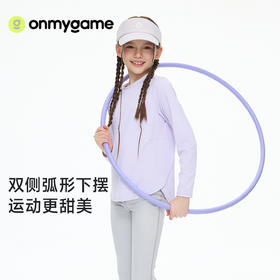 onmygame【城市运动】女童长袖T恤防晒凉感儿童圆领上衣 GQ11119890