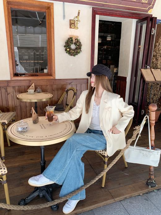 <曾小咸推荐>2.17现货秒杀 ！微信超特价！蝴蝶结西装外套 日常269.99 立减140 秒杀129.99！！ 商品图14