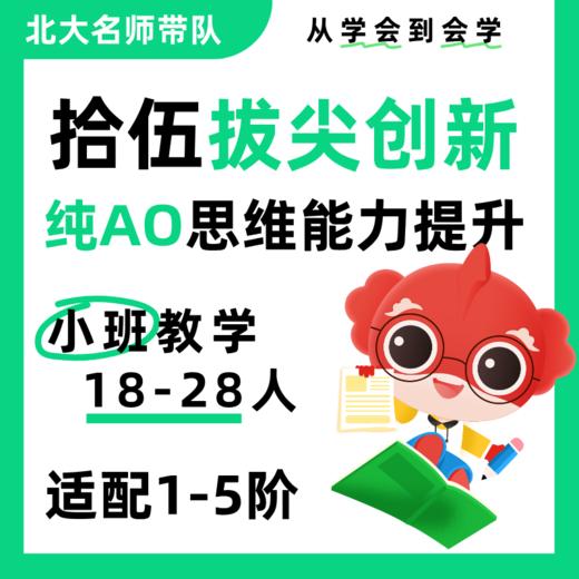 哈佛常爸（小班）拔尖【1-5阶·春】纯AO思维能力提升 商品图0