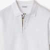 【二】BURBERRY 巴宝莉 男士马术骑士徽标刺绣棉质短袖 Polo 衫 白色 8099166 A1464 商品缩略图1