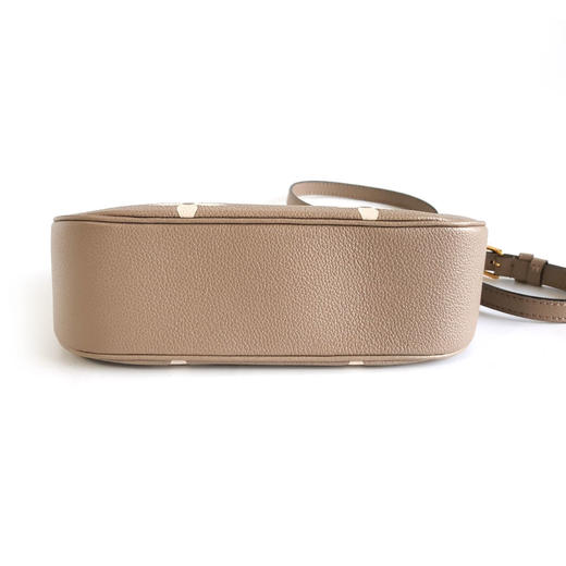 【95新】LV路易威登BAGATELLE手袋M46112大象灰全皮压纹Bagatelle腋下包单肩包女士290126TB02 商品图5