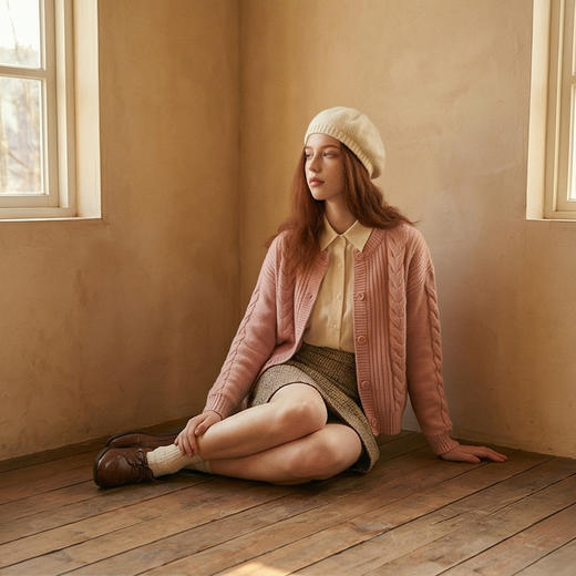 PALUOPO/PL 100%山羊绒帽子ET20181R-B约重80g 配饰帕罗 商品图10