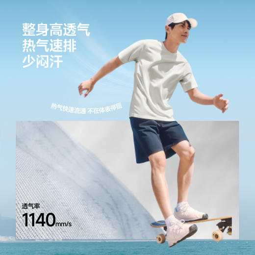 【蕉下精选】蕉下男士防汗渍透气立裁T恤（圆领）DR02726 商品图2