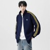 F020226休闲撞色三杠连帽拉链卫衣外套男女同款 商品缩略图4