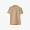 【二】BURBERRY 巴宝莉 男士马术骑士徽标刺绣棉质短袖 Polo 衫 卡其色 8099167 A7405 商品缩略图0