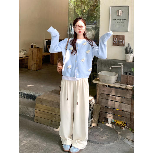 <曾小咸推荐>2.15现货秒杀 ！微信超特价！韩系刺绣毛衣 日常169.99 立减80 秒杀89.99！！ 商品图2