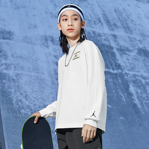JORDAN 春 大童小童 长袖T恤 JDB-LS-F158 商品图1