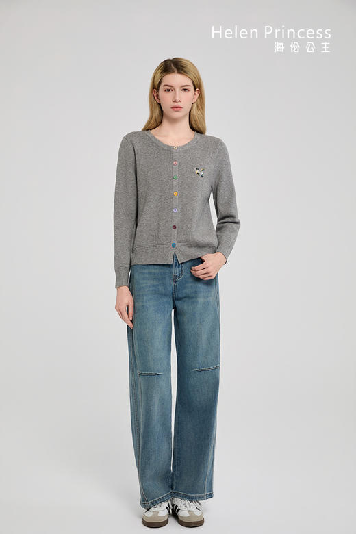 小马彩扣开衫 商品图7