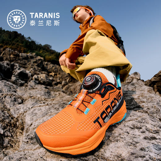 泰兰尼斯童鞋2026春季新款中大童户外越野跑山鞋男女童登山运动鞋T01D6A9177 商品图4
