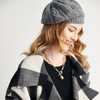 PALUOPO/PL 100%山羊绒羊绒帽子ET20039R-B约重80g 配饰帕罗 商品缩略图5