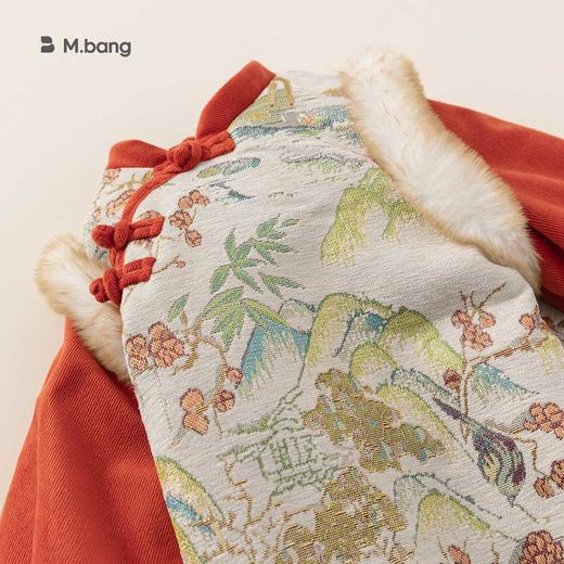 宥宝童装女童旗袍连衣裙新款儿童国风汉服小女孩新中式唐装拜年服 商品图2