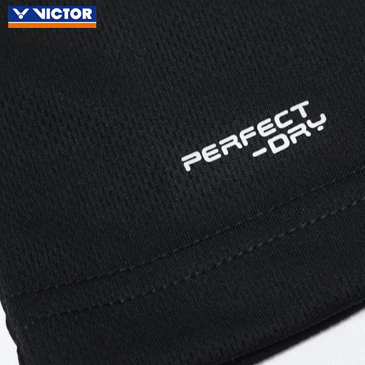 VICTOR威克多羽毛球服吸汗透气速干短袖训练运动短袖S-30015 商品图3