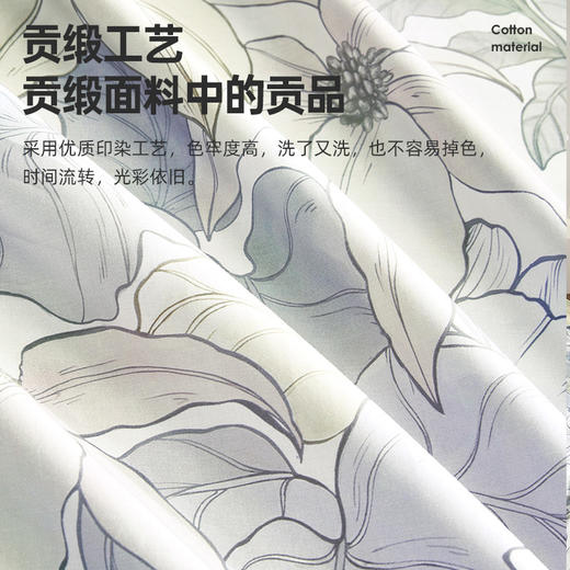 60支全棉贡缎四件套(沐漫) 商品图3