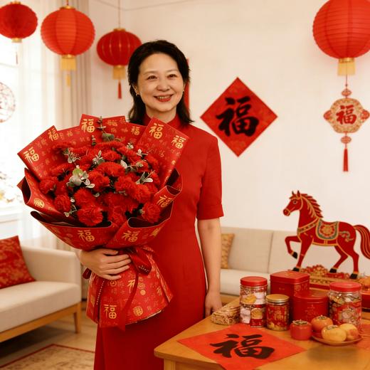 似水年华---33支康乃馨花束五选一 商品图2