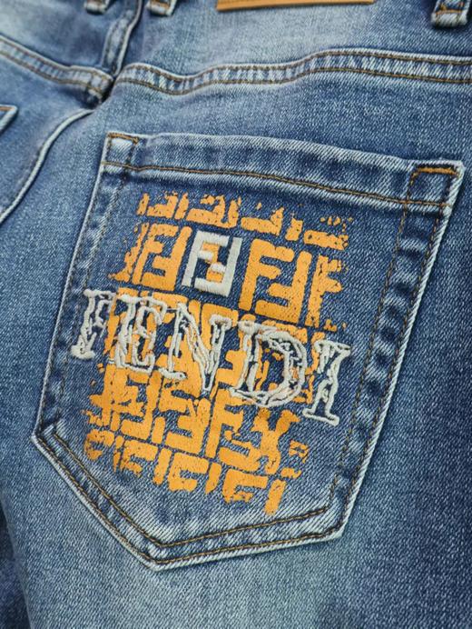 F020232新款2026男士水洗休闲百搭牛仔裤 商品图8