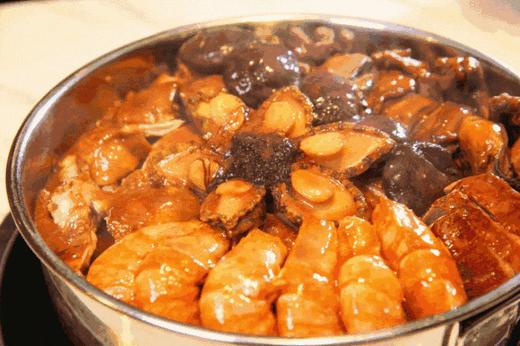 广州酒家·十参十鲍家宴盆菜 |十整个鲍鱼 、十整根海参，山珍海味聚一堂 商品图3