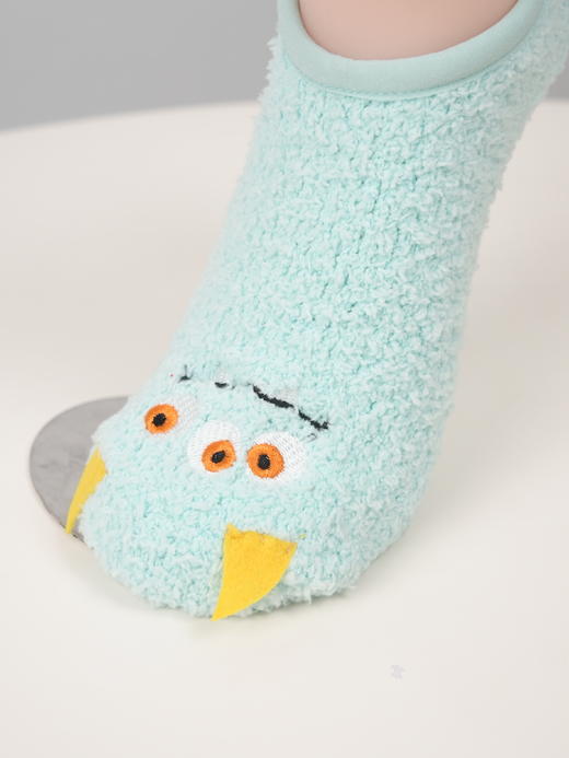 TUTUANNA 秋冬季居家毛毛船袜 22~24cm （M码）2双/组 商品图3