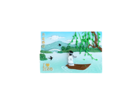 苏堤春晓磁贴-杭