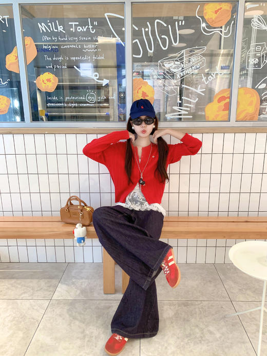 <曾小咸推荐>2.17现货秒杀 ！微信超特价！韩系麻花针织开衫 日常159.99 立减80 秒杀79.99！！半身裙 秒杀79.99/件！！ 商品图10