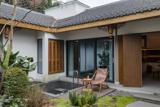 【觅趣618号院·雅安】单房包栋，独院私汤房，1房1院1私汤，温泉私汤、情侣入住ayms 商品图1