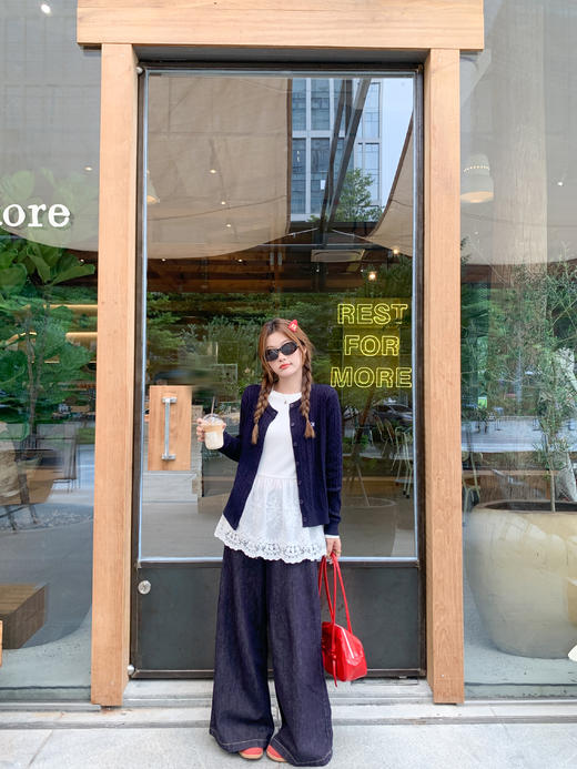 <曾小咸推荐>3.17现货秒杀 ！微信超特价！蕾丝下摆拼接长袖 日常119.99 立减50 秒杀69.99！！ 商品图5