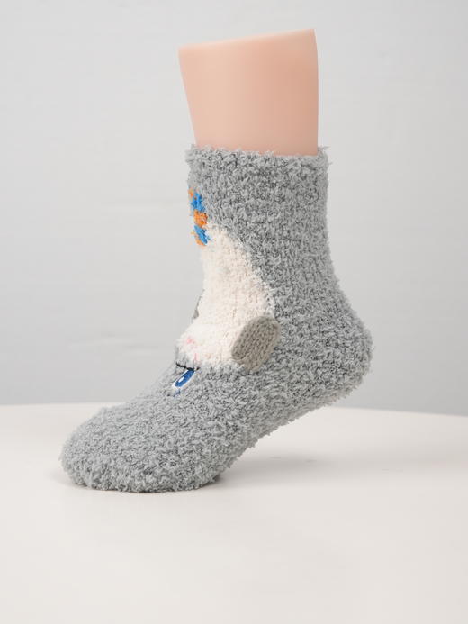 TUTUANNA 秋冬季居家毛毛船袜 16~18cm 2双/组 商品图5