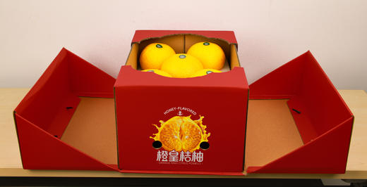 顺丰快递  橙皇 精品桔柚当季新鲜水果带箱9斤装（16个装） 商品图2