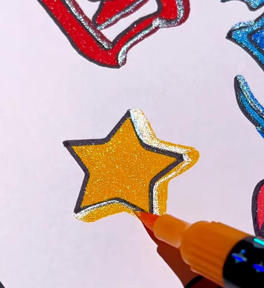 96色软头闪光丙烯马克笔 商品图4