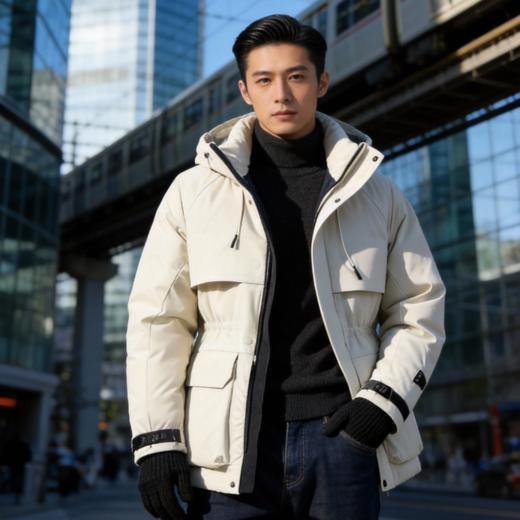 城市猎装：NEP男女同款防风防水防污三防高级户外羽绒服 商品图6
