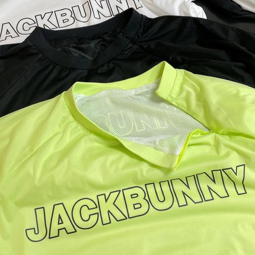 Jack Bunny高尔夫女士 罗纹袖口 字母圆领网状内衬 套头长袖 防水防风 商品图12