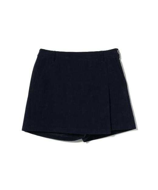 Beams 女士高尔夫 灯芯绒短款运动高腰裙裤 开叉一体 商品图5